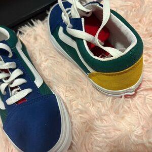 Vans Kids Sneakers - Blue, Green, Yellow